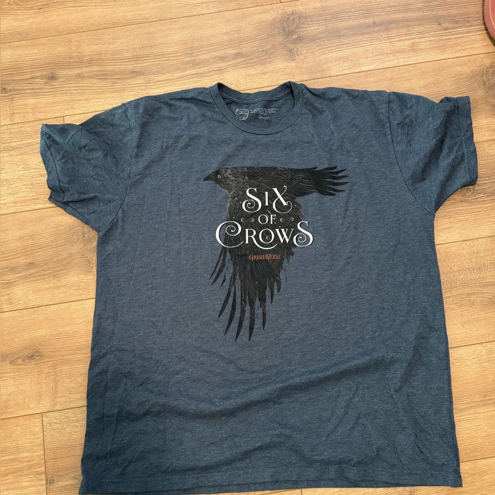 Unisex Out of Print Six of Crows Tee - Dark Blue